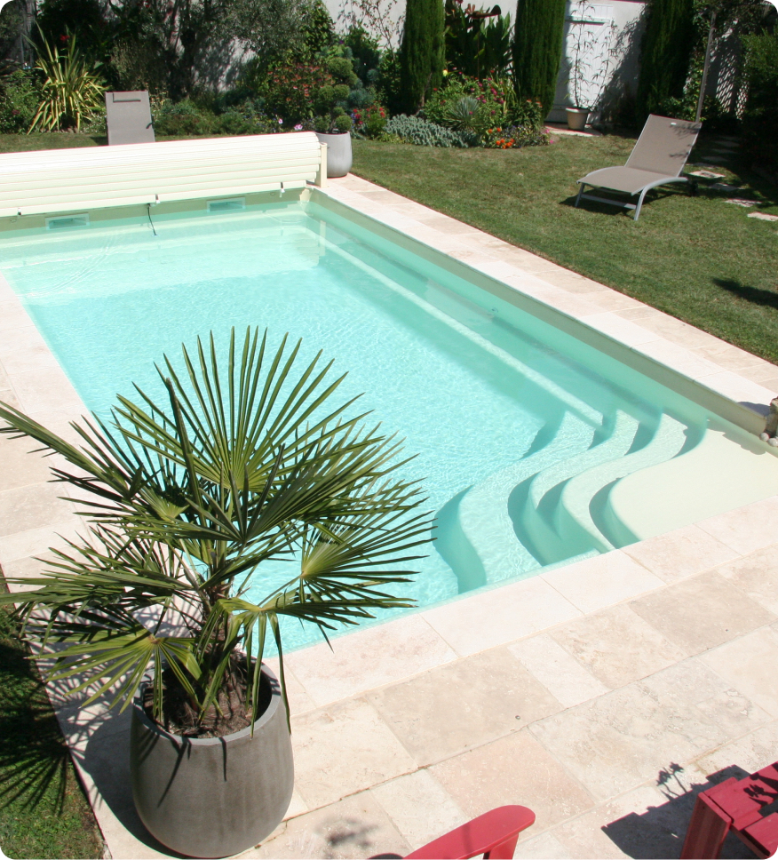 Piscine couleur Beige - Soleil