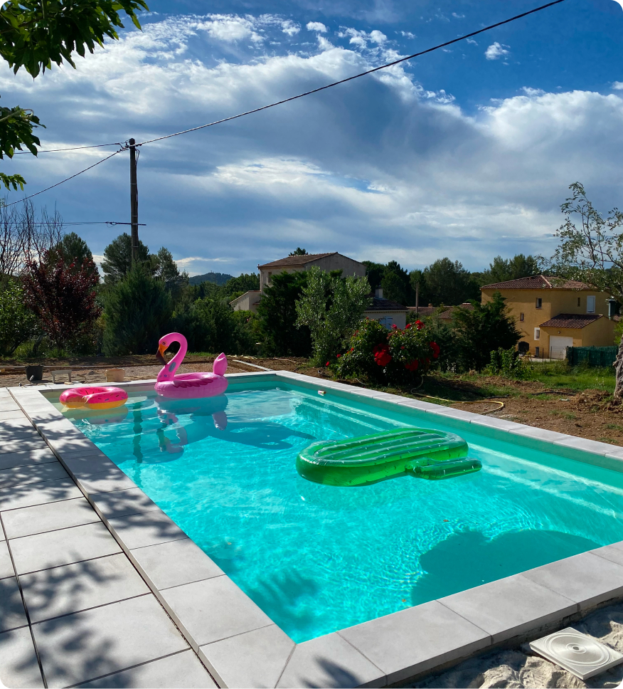 Piscine couleur Vert - Soleil