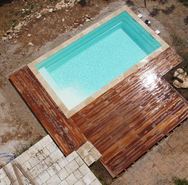 Colocación de la piedra de coronación