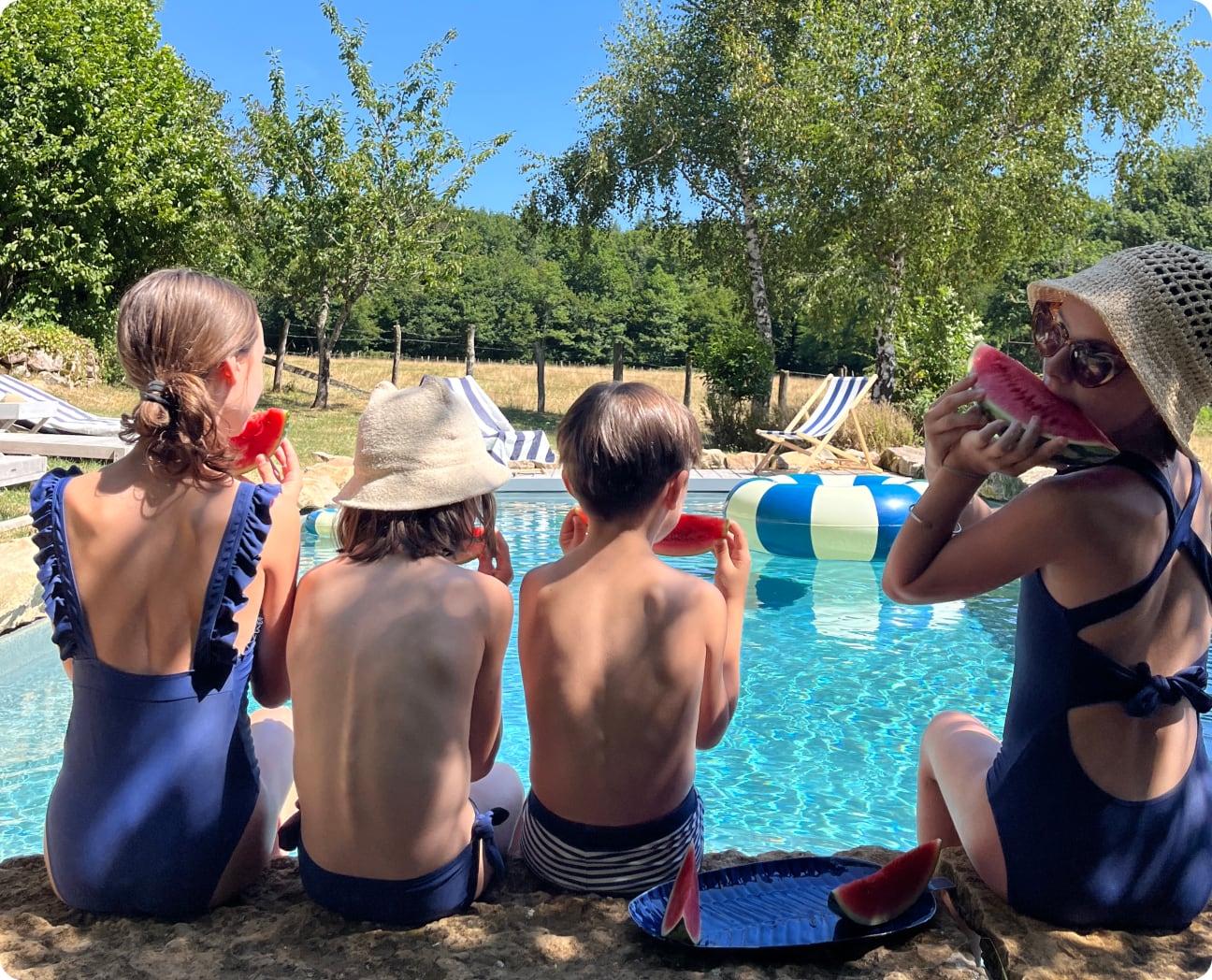 A piscina da nossa vida